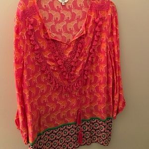 Crown & Ivy Elephant Top